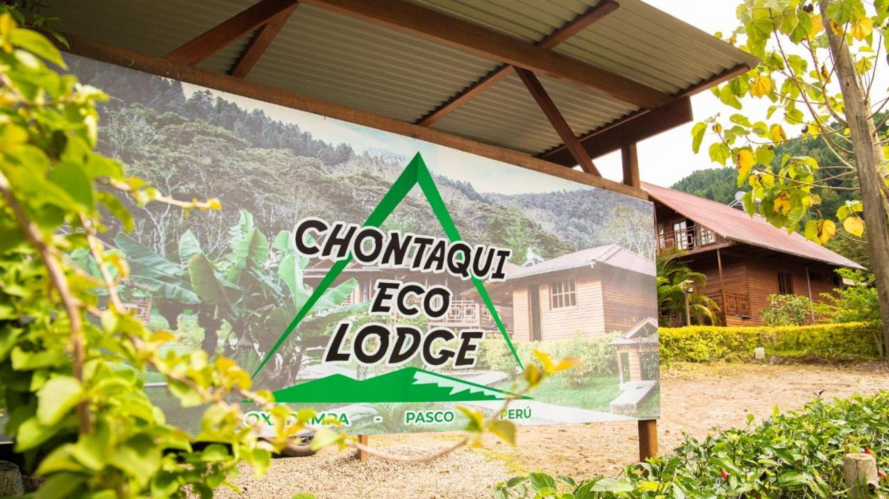 Chontaqui Eco-Lodge Oxapampa Exterior foto